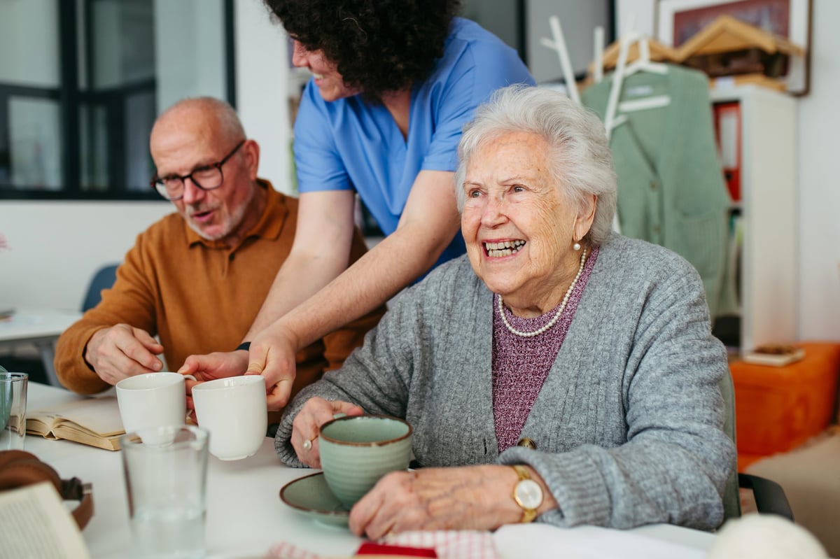 Healthcare provider supporting community members